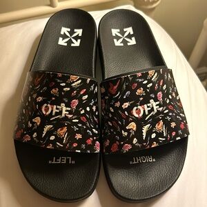 Off white slides